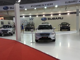 SAJAM AUTOMOBILA - ŠTAND  SUBARU